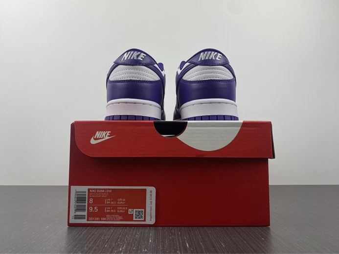 EasyMatch Nike Dunk Low Championship Court Purple DD1391-104 2038
