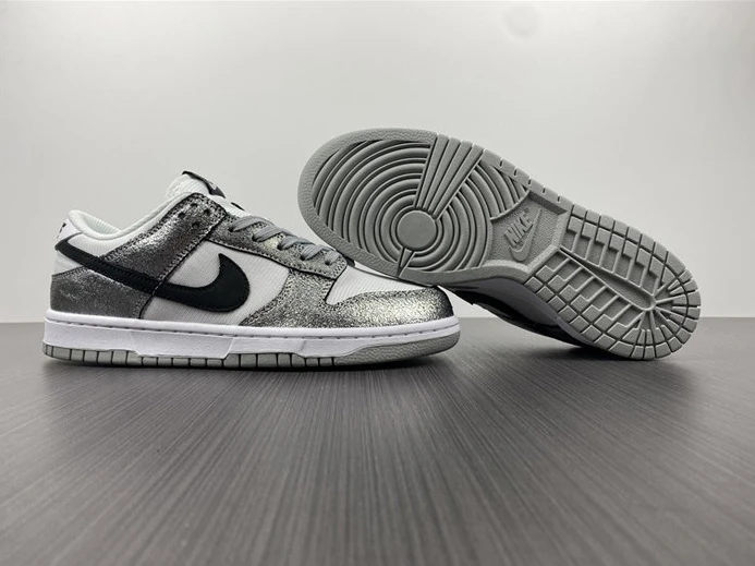 EasyMatch Nike Dunk Low Golden Gals Metallic Silver DO5882-001 1886