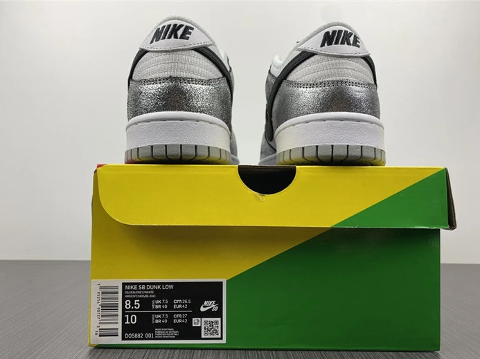 EasyMatch Nike Dunk Low Golden Gals Metallic Silver DO5882-001 1886