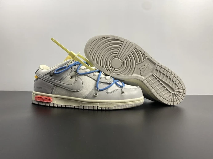 EasyMatch Nike Dunk Low Off-White Lot 5 DM1602-113 2338