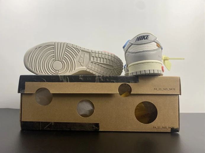 EasyMatch Nike Dunk Low Off-White Lot 5 DM1602-113 2338