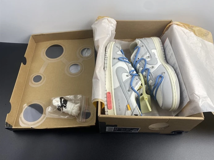 EasyMatch Nike Dunk Low Off-White Lot 5 DM1602-113 2338