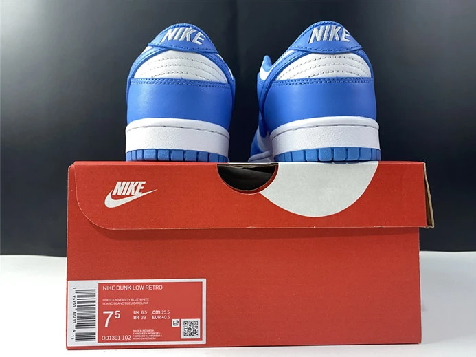 EasyMatch Nike Dunk Low UNC DD1391-102 2105