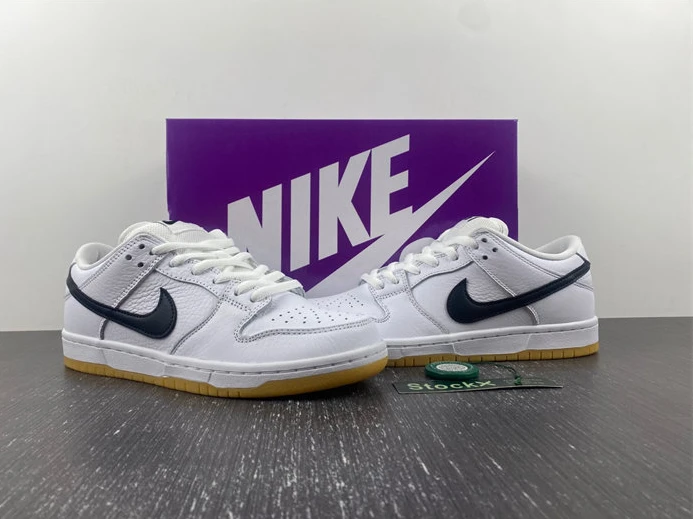 EasyMatch Nike SB Dunk Low Pro White Gum CD2563-101 1769