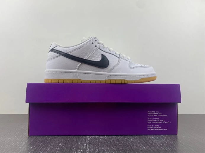 EasyMatch Nike SB Dunk Low Pro White Gum CD2563-101 1769