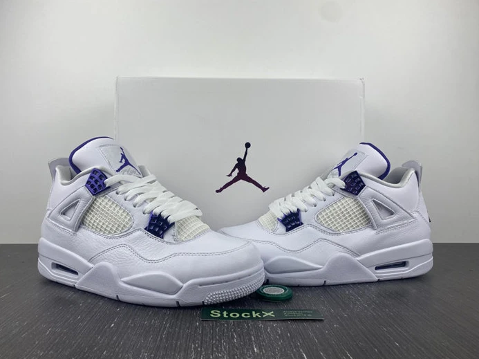 Fashionable 1176 Jordan4 Retro Metallic Purple CT8527- 882