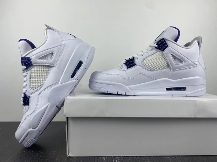 Fashionable 1176 Jordan4 Retro Metallic Purple CT8527- 882