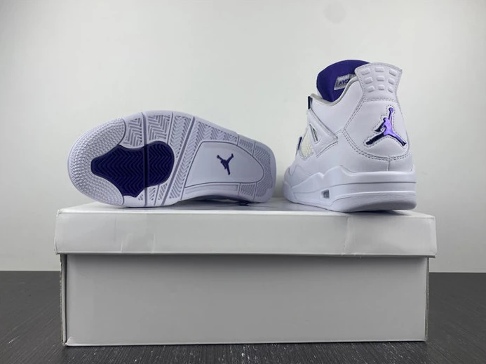 Fashionable 1176 Jordan4 Retro Metallic Purple CT8527- 882