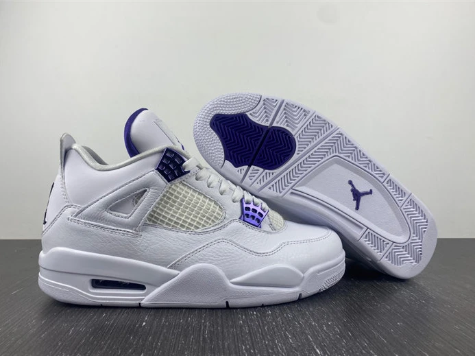 Fashionable 1176 Jordan4 Retro Metallic Purple CT8527- 882