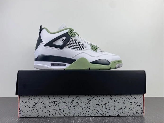 Fashionable 1595 Jordan 4 Retro Seafoam AQ9129- 844
