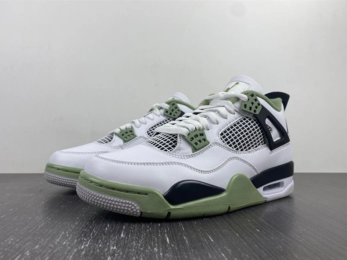 Fashionable 1595 Jordan 4 Retro Seafoam AQ9129- 844