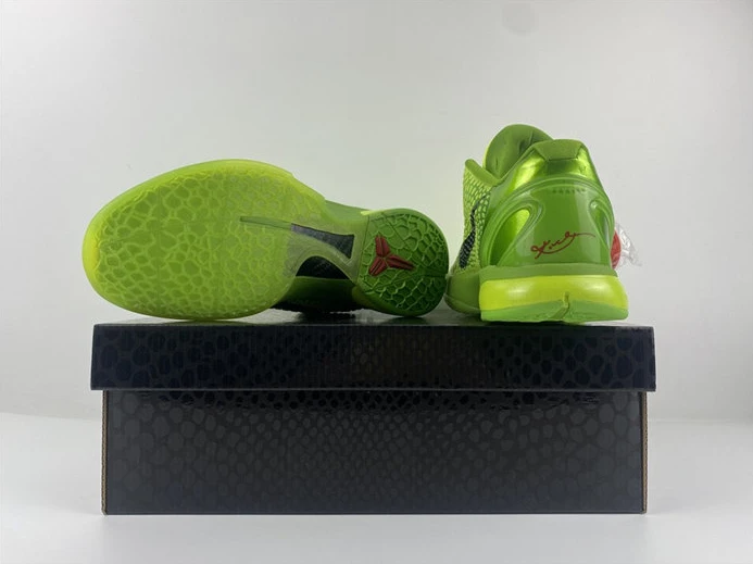 Fashionable 2355 Nike Kobe 6 Protro Grinch CW2190- 2257