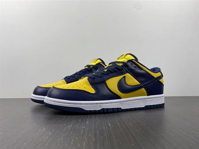 Fashionable 4372 Nike Dunk Low Michigan DD1391- 2029