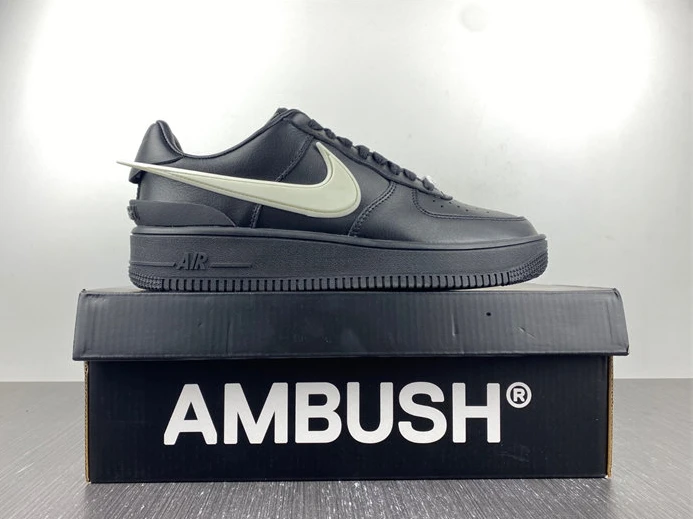 Fashionable 5213 Nike Air Force 1 Low SP AMBUSH Black DV3464- 2414