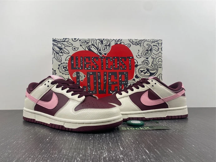 Fashionable 5584 Nike Dunk Low Retro PRM Valentine's Day DR9705- 1758