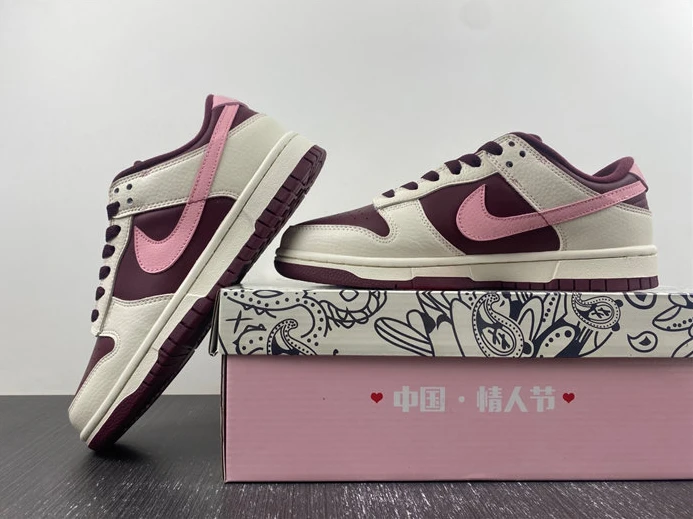 Fashionable 5584 Nike Dunk Low Retro PRM Valentine's Day DR9705- 1758