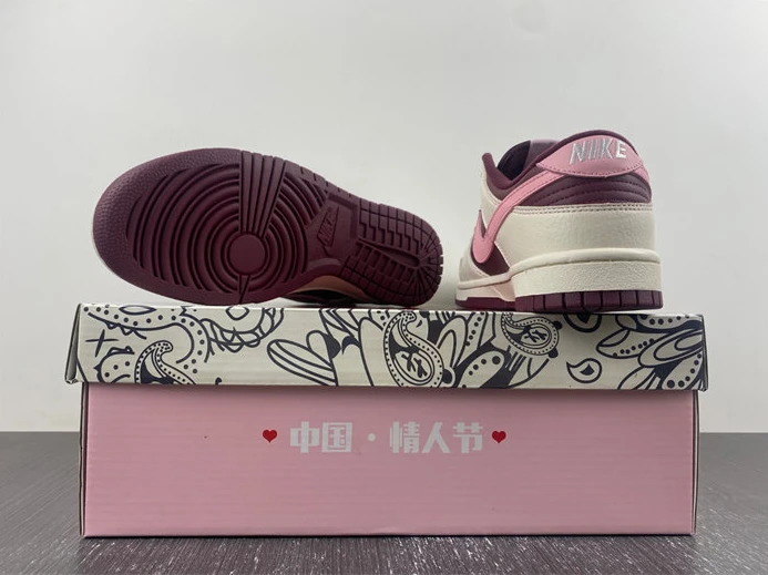 Fashionable 5584 Nike Dunk Low Retro PRM Valentine's Day DR9705- 1758