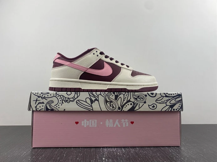 Fashionable 5584 Nike Dunk Low Retro PRM Valentine's Day DR9705- 1758