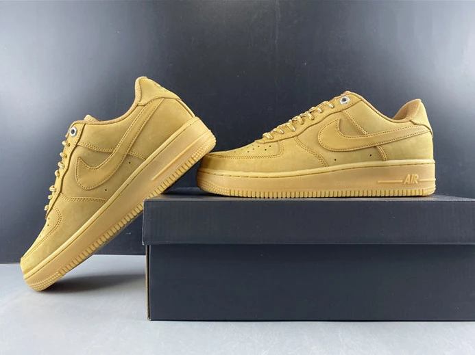 Fashionable 6300 Nike Air Force 1 Low Flax AA4061- 2453