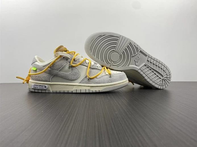 Fashionable 6449 Nike Dunk Low Off-White Lot 39 DJ0950- 1948