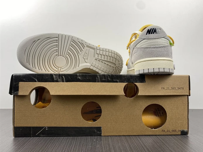 Fashionable 6449 Nike Dunk Low Off-White Lot 39 DJ0950- 1948