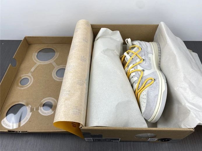 Fashionable 6449 Nike Dunk Low Off-White Lot 39 DJ0950- 1948