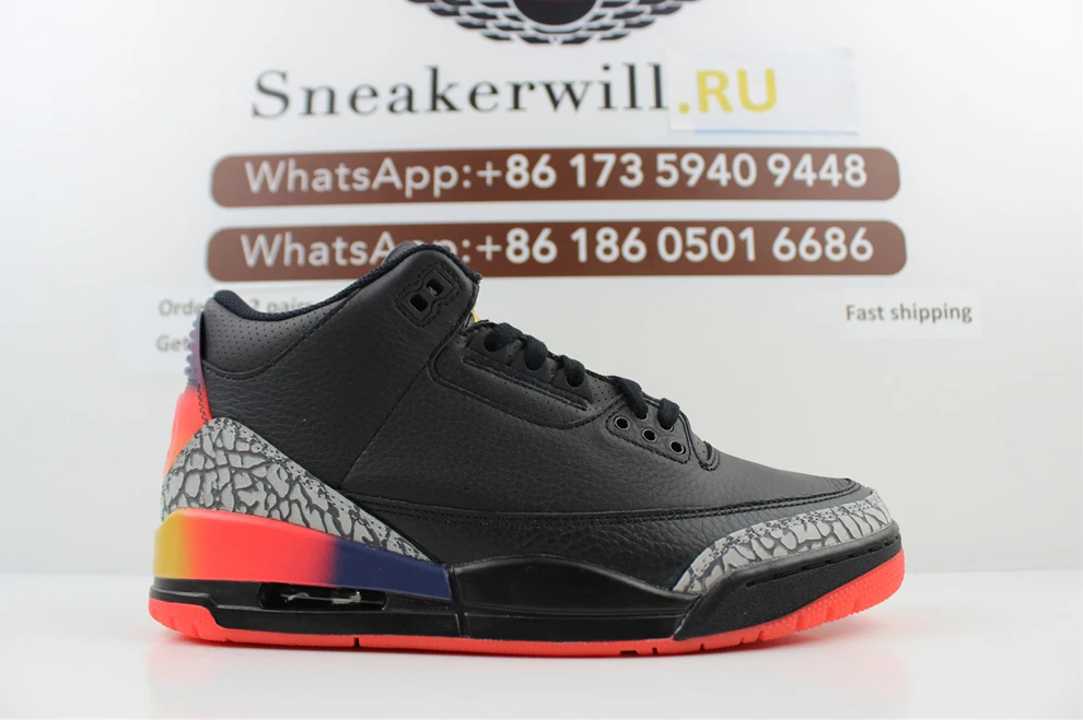 Fashionable 7685 GOAT J Balvin x AJ3 “Rio” 718