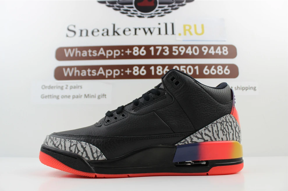 Fashionable 7685 GOAT J Balvin x AJ3 “Rio” 718