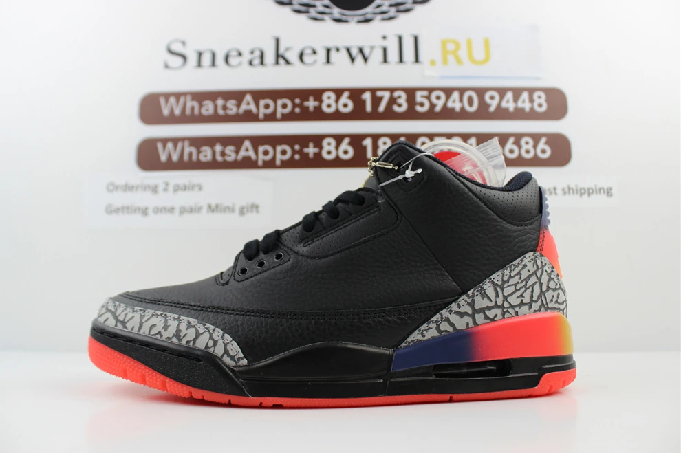 Fashionable 7685 GOAT J Balvin x AJ3 “Rio” 718