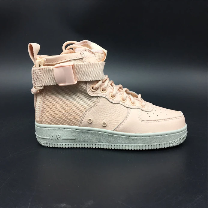 Fashionable 877 Nike SF Air Force 1 Mid Orange Quartz  AA3966- 2494