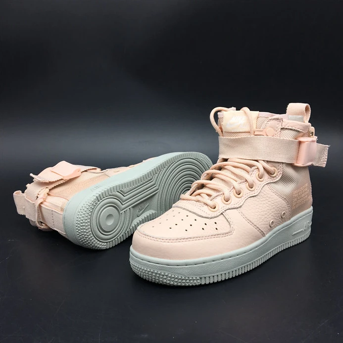 Fashionable 877 Nike SF Air Force 1 Mid Orange Quartz  AA3966- 2494