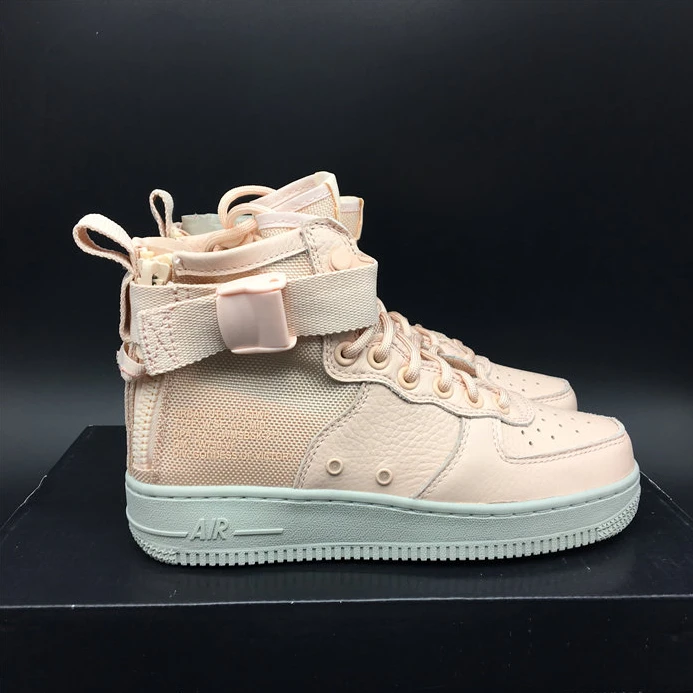 Fashionable 877 Nike SF Air Force 1 Mid Orange Quartz  AA3966- 2494