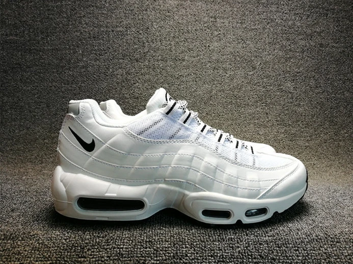 Fashionable 9243 Nike Air Max 95 White Black 609048- 2614