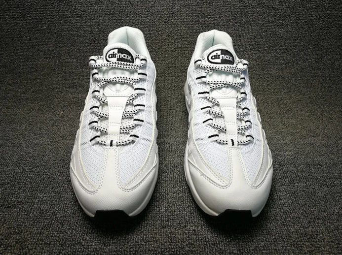 Fashionable 9243 Nike Air Max 95 White Black 609048- 2614