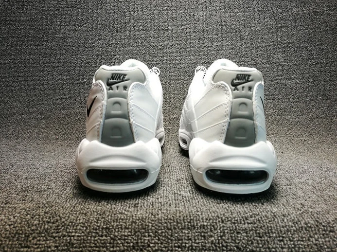 Fashionable 9243 Nike Air Max 95 White Black 609048- 2614