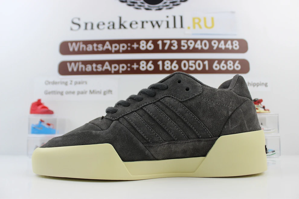 Fashionable FOG x Adidas forum 86 LO Carbon Grey 2851
