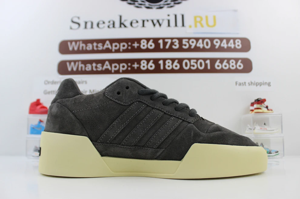 Fashionable FOG x Adidas forum 86 LO Carbon Grey 2851