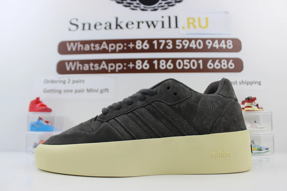 Fashionable FOG x Adidas forum 86 LO Carbon Grey 2851