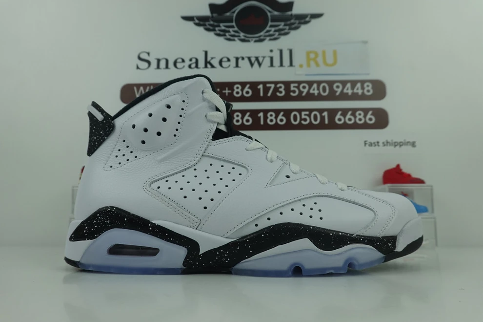 Fashionable GOAT Air Jordan 6 “Reverse Oreo” 973