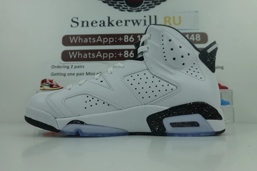 Fashionable GOAT Air Jordan 6 “Reverse Oreo” 973