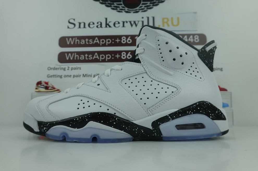 Fashionable GOAT Air Jordan 6 “Reverse Oreo” 973