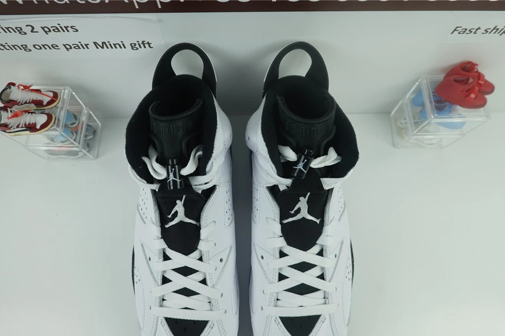 Fashionable GOAT Air Jordan 6 “Reverse Oreo” 973