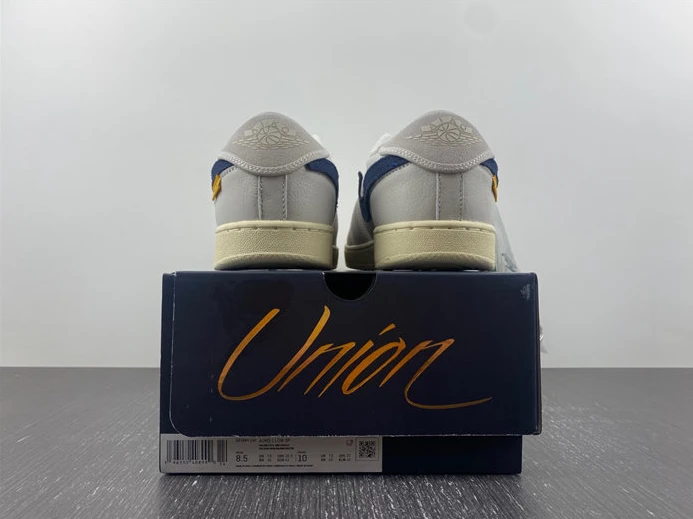Fashionable Jordan 1 Retro AJKO Low SP Union Sail Leather DZ4864-100 602