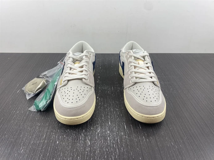 Fashionable Jordan 1 Retro AJKO Low SP Union Sail Leather DZ4864-100 602