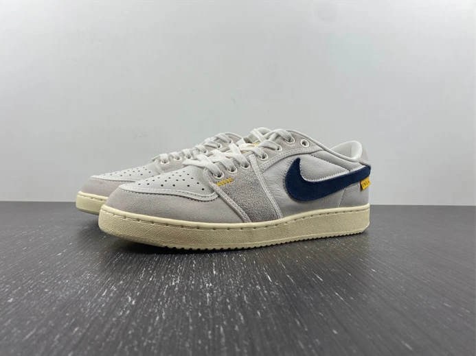 Fashionable Jordan 1 Retro AJKO Low SP Union Sail Leather DZ4864-100 602