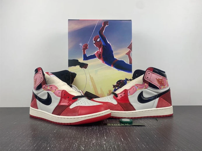 Fashionable Jordan 1 Retro High OG Spider-Man Across the Spider-Verse DV1748-601 411