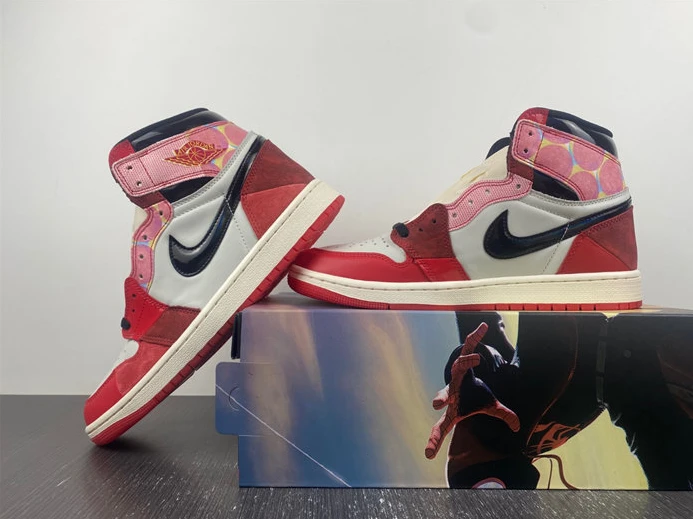 Fashionable Jordan 1 Retro High OG Spider-Man Across the Spider-Verse DV1748-601 411