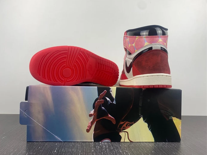 Fashionable Jordan 1 Retro High OG Spider-Man Across the Spider-Verse DV1748-601 411