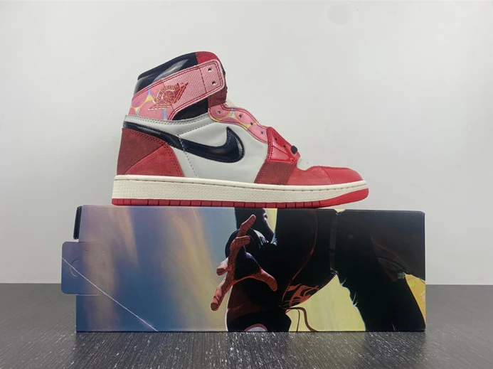 Fashionable Jordan 1 Retro High OG Spider-Man Across the Spider-Verse DV1748-601 411