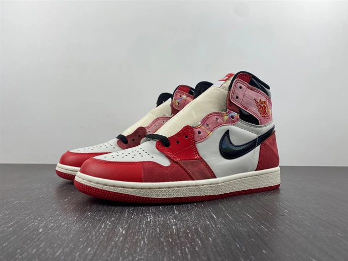 Fashionable Jordan 1 Retro High OG Spider-Man Across the Spider-Verse DV1748-601 411